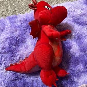 Great Wolf Lodge 16" Red Dragon Plush Souvenir Toy Stuffed Animal Fiesta